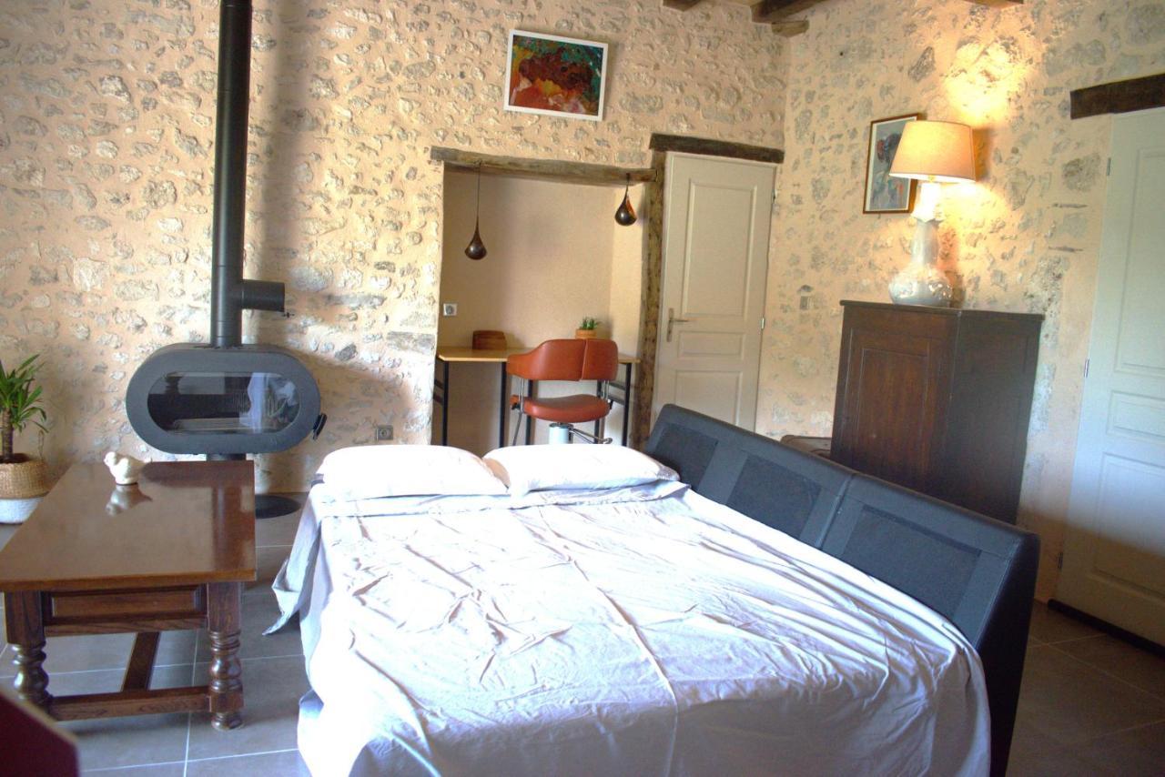 Perigourdine Avec Spa Et Vue Pomport Exteriér fotografie